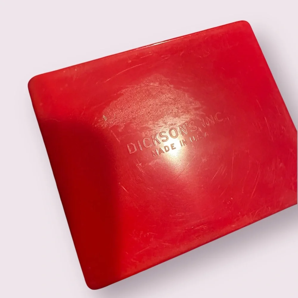 Vintage Red Children's Memory Verses Box 